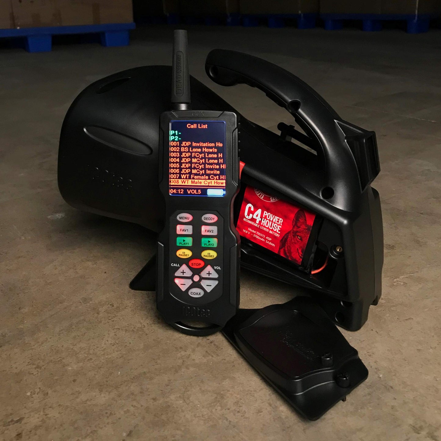 Icotec C4 Lithium Battery Pack - 14.8V, 3700mAh, 40 Hours Per Charge, Model ICO40400