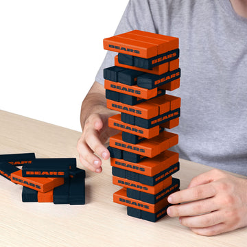 FOCO unisex mature-themed NFL Team Logo Stackable Blocks Game Team Color 9-208 US