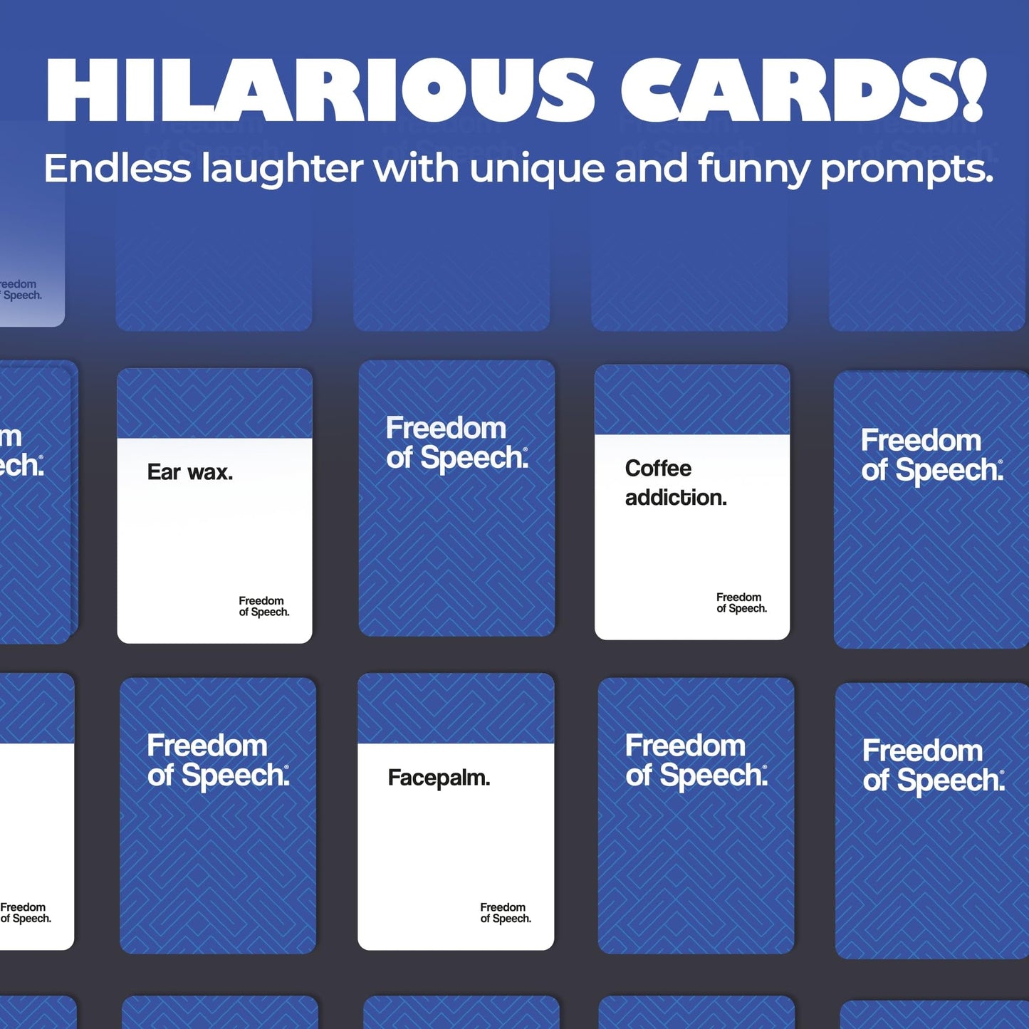 Quokka Freedom Of Speech Card Board Game - Family Edition - Fast-Paced | Guess The Word | Easy To Play - Party Game For Game Night