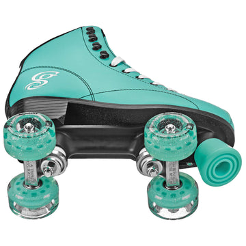 Candi Grl Sabina - Colorful Freestyle Roller Skates -Mint/Black Mint/Black Size 08