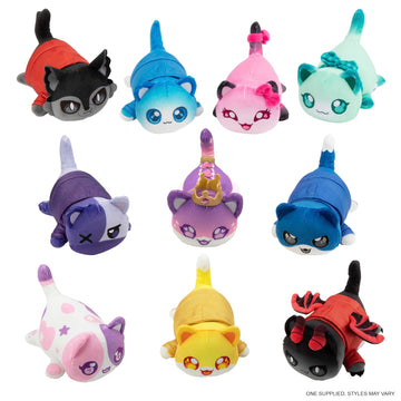 Aphmau 6 MeeMeow Mystery Plush - Series 6; YouTube Gaming Channel, Blind Box, 1 of 10 Possible, Friends MeeMeows, Official Me