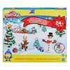 Play-Doh Advent Calendar Toy for Kids 3 Years and Up with Over 24 Surprise Accessories, Playmats, and 24 Cans, Assorted Colors,