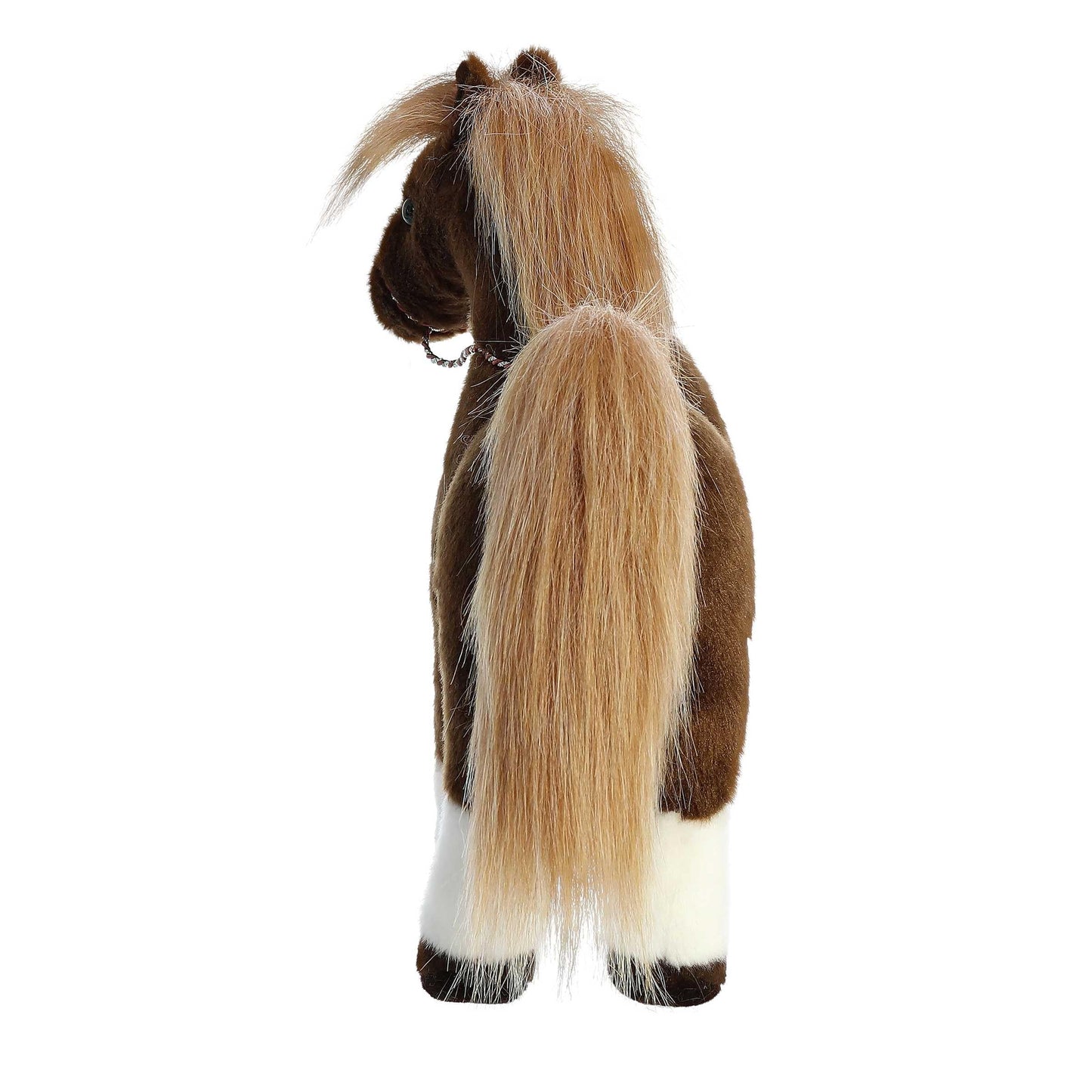 Aurora® Exquisite Breyer® Showstoppers American Saddlebred Stuffed Animal - Realistic Detailing - Imaginative Play - Brown 13 Inches