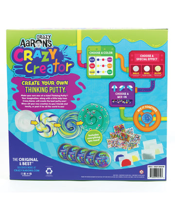 Crazy Aaron'S Crazy Creator Thinking Putty Kit - Never Dries Out - Sensory Play - Creative Toy For Kids And Adults - Crazy Aaron’S Thinking Putty® - Made In The Usa