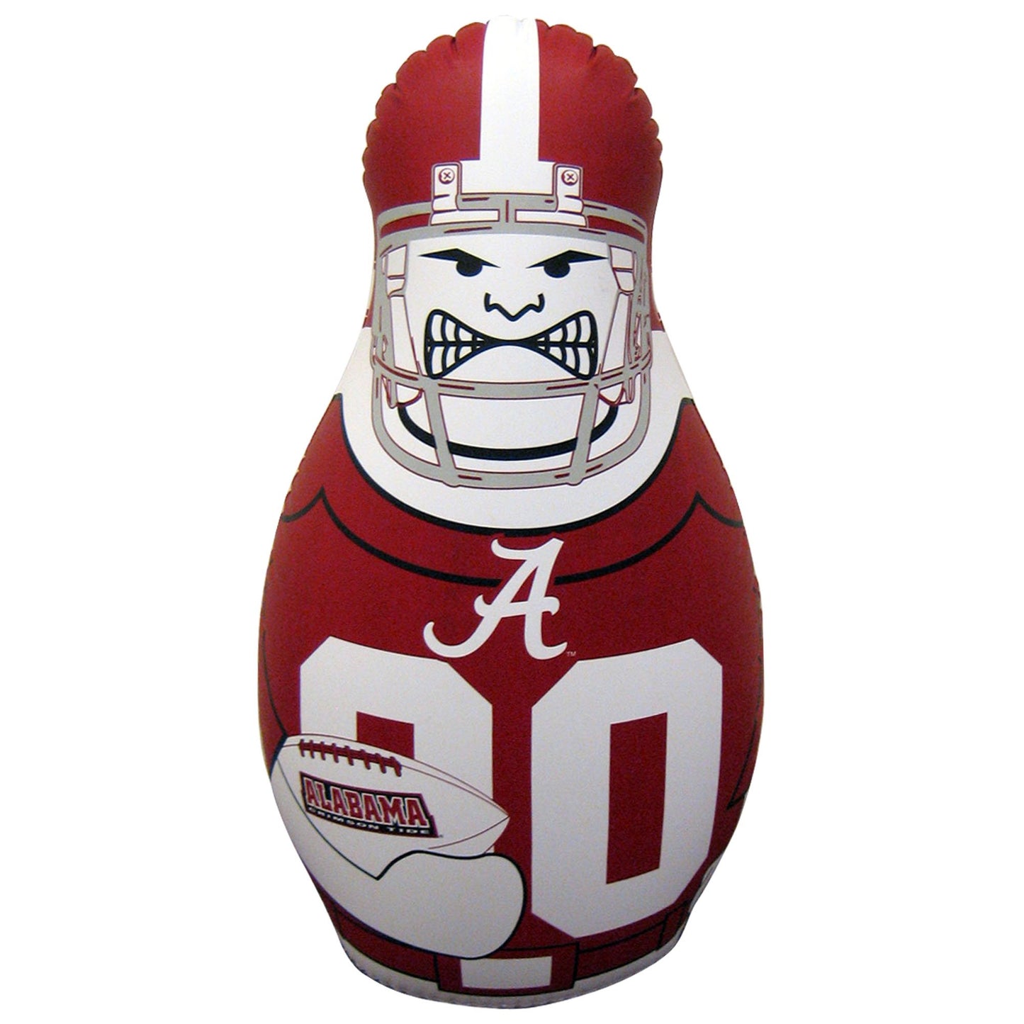 Fremont Die Ncaa Alabama Crimson Tide Bop Bag Inflatable Tackle Buddy Punching Bag, Standard: 40' Tall, Team Colors
