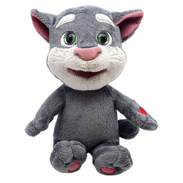 Relsy Official Talking Tom & Friends 10 Inch Tom Plush Toy With Interactive Talkback & App Sounds Features | An Original, Fun & Educational Cuddle Toy
