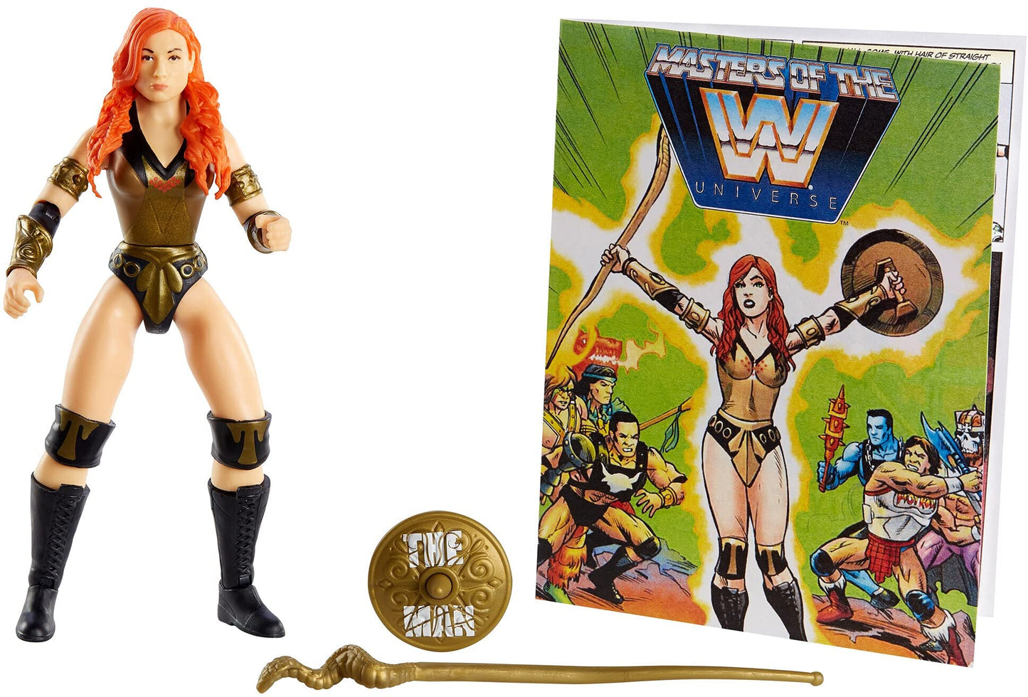 Wwe Network Masters Of The Universe Becky Lynch Action Figure 5.5Inch