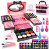 Kids Makeup Sets For Girl Toys - Toys For Girls Makeup Set Real Washable Princess Makeup Kit, 66Pcs Mqsiuve Toys Little Girl Mak