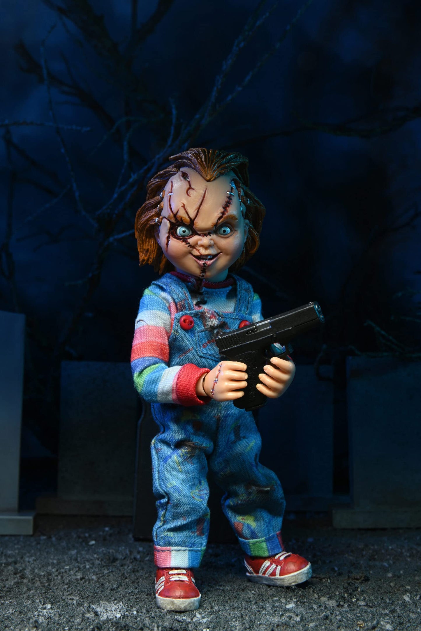 NECA Bride of Chucky 2-Pack - Chucky & Tiffany 8" Clothed Action Figures - Model 42121 - Plastic