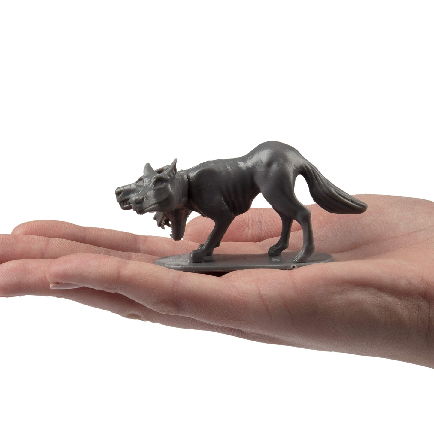 Fantasy Creatures Mini Rpg Action Figures- 56 Monster Miniatures W 12 Difft Sculpts- Large Direwolfs Cyclops Dragons Phoenix & More- 1/32Nd Scale, Fully Dungeon Paintable- Compatible W Dnd Pathfinder