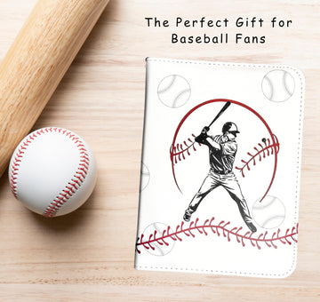 Baseball Card Binder Trading Card Album with 50 Removable Sleeves Fit 400 Baseball Cards Compatible with Topps Sports Cards & TCG Collections (White)