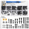 Vgoohobby 357Pcs Universal M2 M2.5 M3 RC Screws Kit Screw Fasteners Gasket Repair Tool Set Compatible with MN D90 D91 MN99S WPL