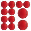 Baisidiwei Soft Baseballs Foam Training Baseball 12 Pack for Kids Regulation Size Foam Baseballs for Soft & Safe tossing Catching and Batting Practice (red)