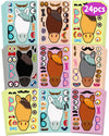 24 Pcs Make Your Own Animal Sticker Sheets For Kids With Horse Animals Face Stickers For Kids Crafts Activities Gift Bag Stuffer