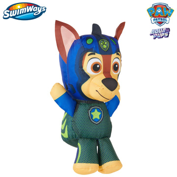 SwimWays Paw Patrol AquaPups Chase Swim Huggable - Floating Stuffed Animal Bath & Beach Toy for Kids 1 Years & Up