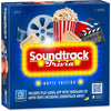GAME NIGHT MEDIA Soundtrack Trivia Movie Game - 15 Second Music Clips, Board Game for Family & Kids, Medium, Cardboard, Red/White/Blue/Yellow