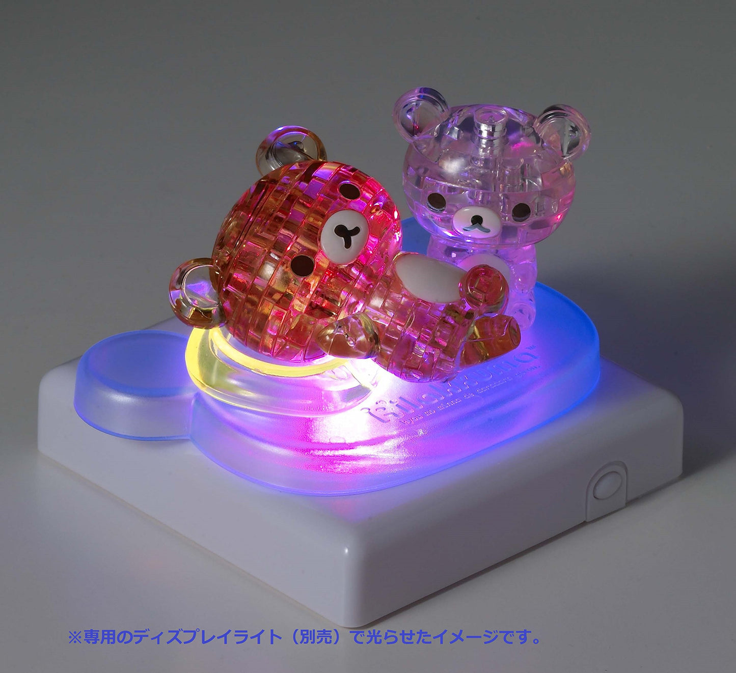 39 Piece Crystal Puzzle Rilakkuma & Korilakkuma
