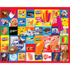 White Mountain 1000 Piece Puzzle Vintage Food Collage Jigsaw Puzzles for Family and Adults - Favorite Ice Creams
