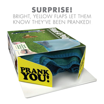 Prank-O Float-A-Poo Empty Prank Gift Box, Pet Day, Wrap Your Real Present In A Funny Authentic Prank-O Joke Present Box, Novelty Gifting Box For Pranksters, Gag Gift Wrap For Mother'S Day