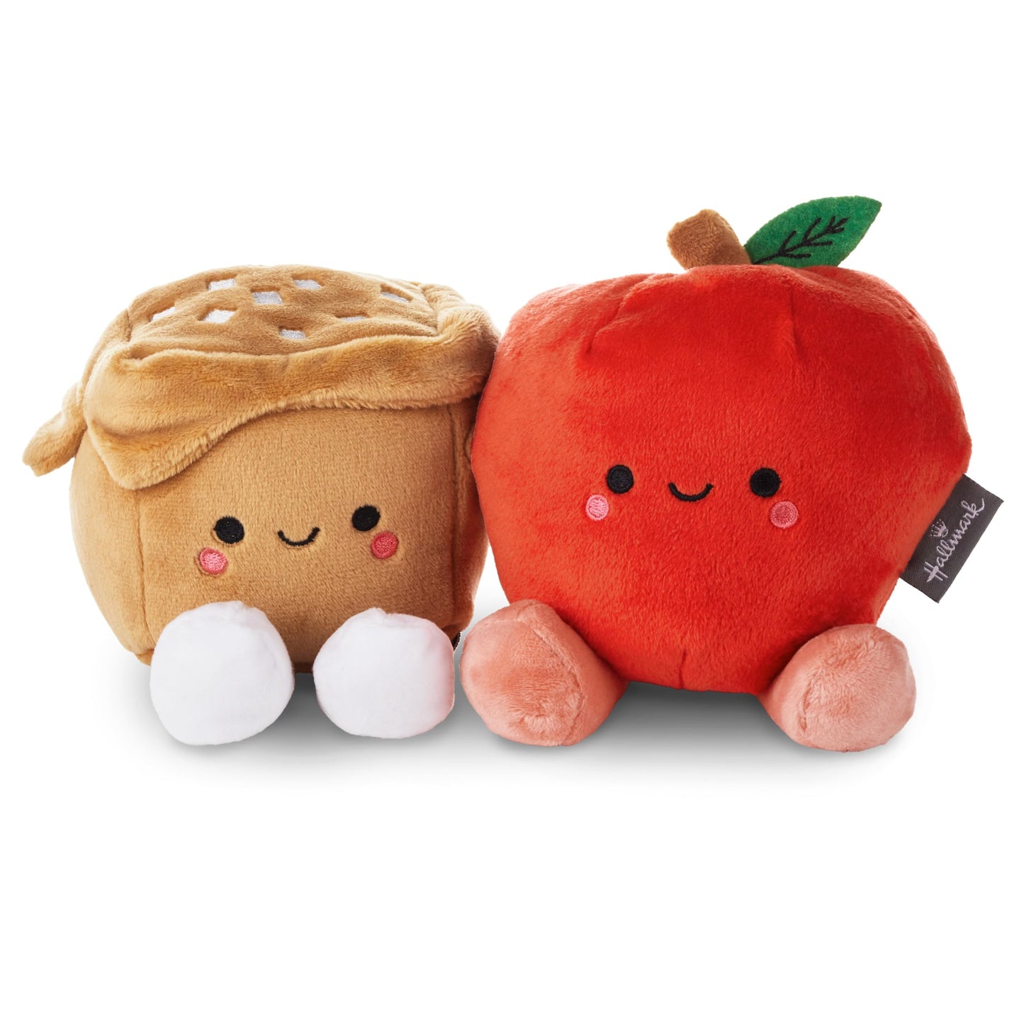 Hallmark Better Together Magnetic Plush Toy (Caramel And Apple) 6.5' Stuffed Toys, Gifts For Kids