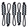 Bubbasgaragetv - Large Heavy Duty Paracord Zipper Pulls (Light Grey)