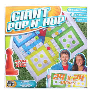 Anker Play Giant Pop N Hop Indooroutdoor Game 24X24 Inch Mat
