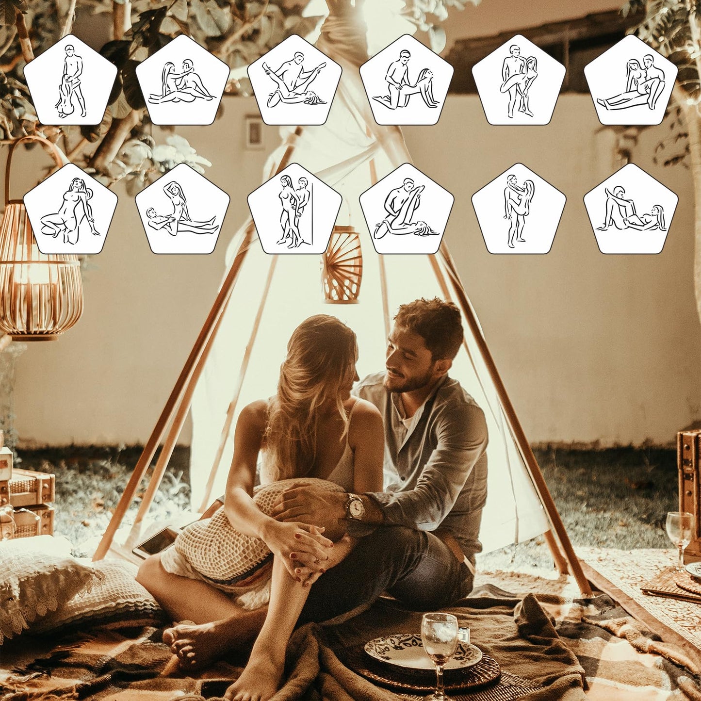 Date Night Idea Birthday Anniversary Couple Gifts for Her Him Boyfriend Girlfriend Bride Groom Wedding Engagement Gifts for Wome