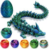 Dragon Egg 12In Dragon Toy 3D Printed Dragon Fidget Toys, 3D Printed Dragon Egg With Articulated Dragon Inside, Fidget Toys For