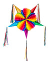 Mexican Star Pinata Festive Rainbow Colorful Pinatas Party Decorations 32 Inch Authentica Birthday Pinata for Kids Birthday Part