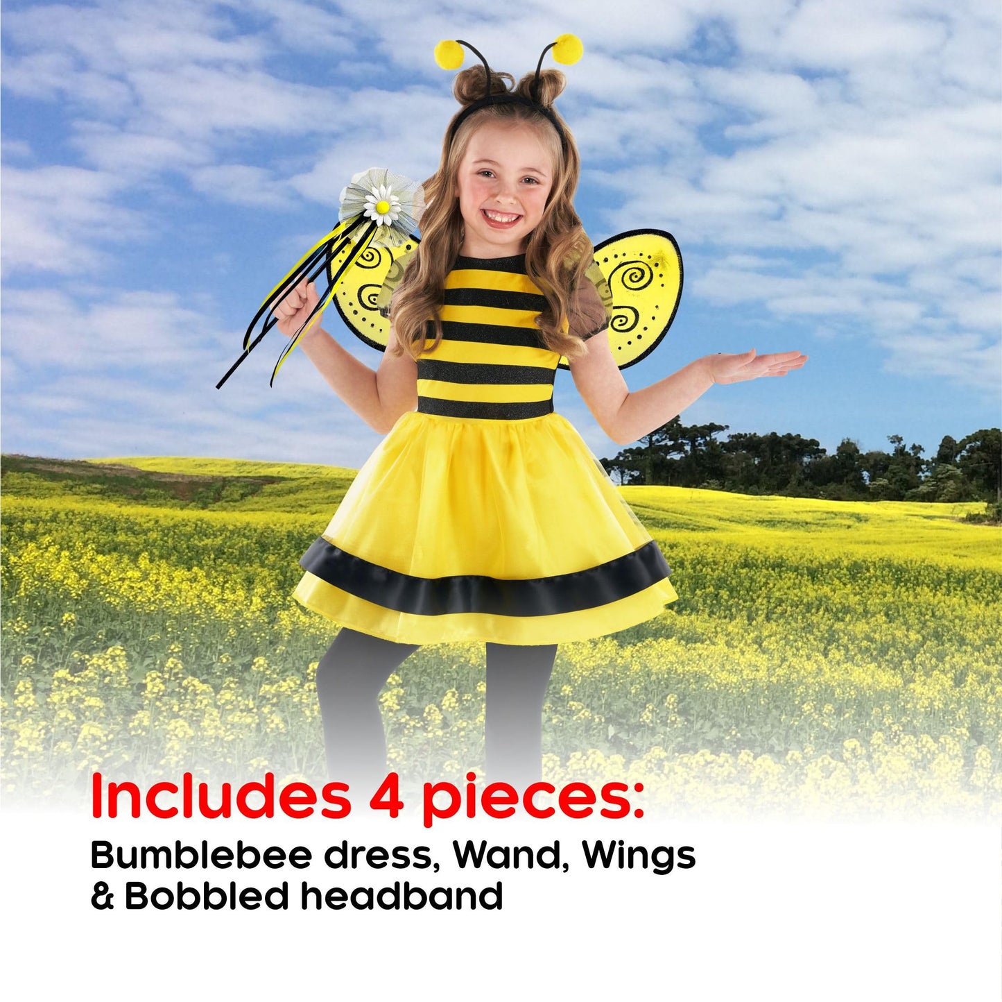 Morph Bee Costume Girls Bee Costume Kids Girls bee Costume Kids Bee Costume Toddler Bee Costume Baby Girl Halloween Costumes For