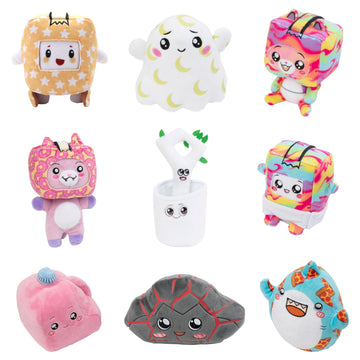 LankyBox Mini Mystery Plush Series 2 - Collectible Blind Box, Single Pack, Multi Color, Officially Licensed
