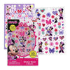 Innovative Designs, LLC Minnie Mouse Sticker Book Set of 4 - Each Pack Includes 4 Sheets with 300+ Stickers, Personalize and Dec