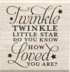 Hampton Art Twinkle Little Star Jillibean Soup Mounted Stamp 2.5X2.5