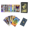 Sunhhx Tarot Cards, 78 Surface Laser Tarot Cards, Pvc Waterproof Tarot With Guidebook Set For Beginners And Experts Readers