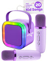 Move2Play, Mini Karaoke Machine For Kids | Includes 20+ Kids Songs | 2 Microphones | Connect With Bluetooth | Valentine'S Day &