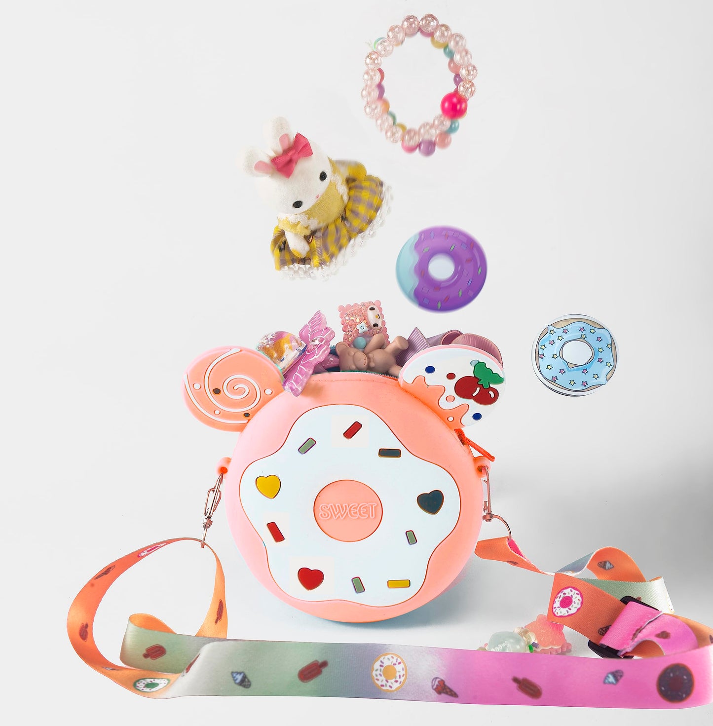 CONTRACONTACT Perfect Toddler Purse Loved by 3-5 Year Old Girls, Small Gifts and Toys for Grandkids, First Little Lady Essential