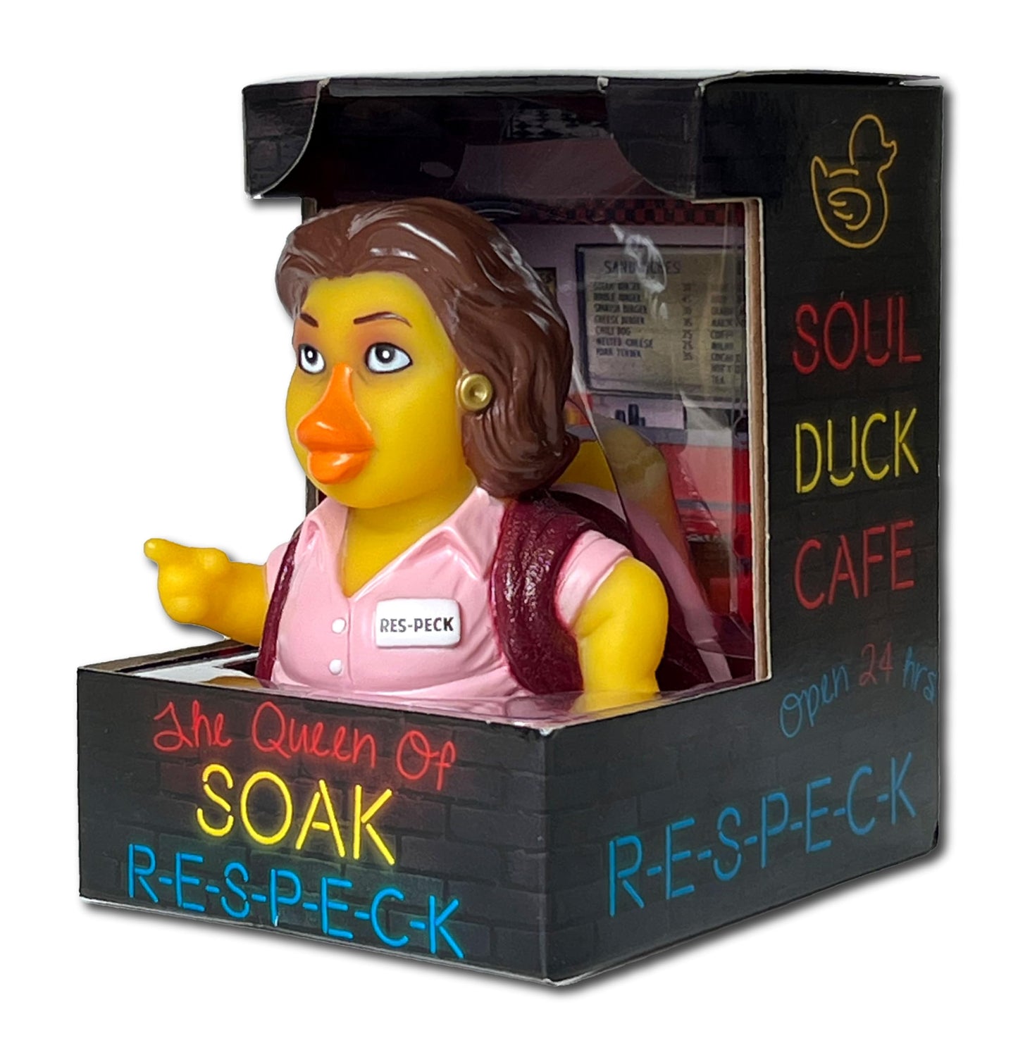 Celebriducks - Queen Of Soak - Floating Rubber Ducks - Collectible Bath Toy Gift For Kids & Adults Of All Ages