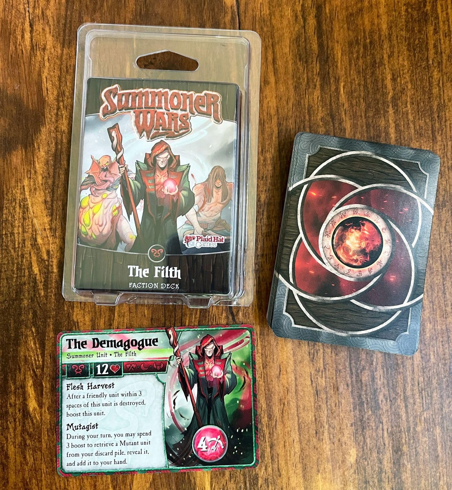 Plaid Hat Games The Filth Faction Deck - Ready-To-Play Expansion For Strategy Card Game - 2 Players, Ages 9+ - Requires Summoner