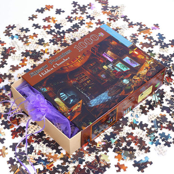 Ingooood- Jigsaw Puzzle-Fantasy Series- Hidden Chamber -Ig-0551 Entertainment Wooden Puzzles Toys