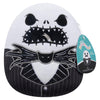 Squishmallows Original 8-Inch Jack Skellington - Nightmare Before Christmas - Official Jazwares Plush - Collectible Soft & Squishy Stuffed Animal Toy - Gift For Kids, Girls & Boys