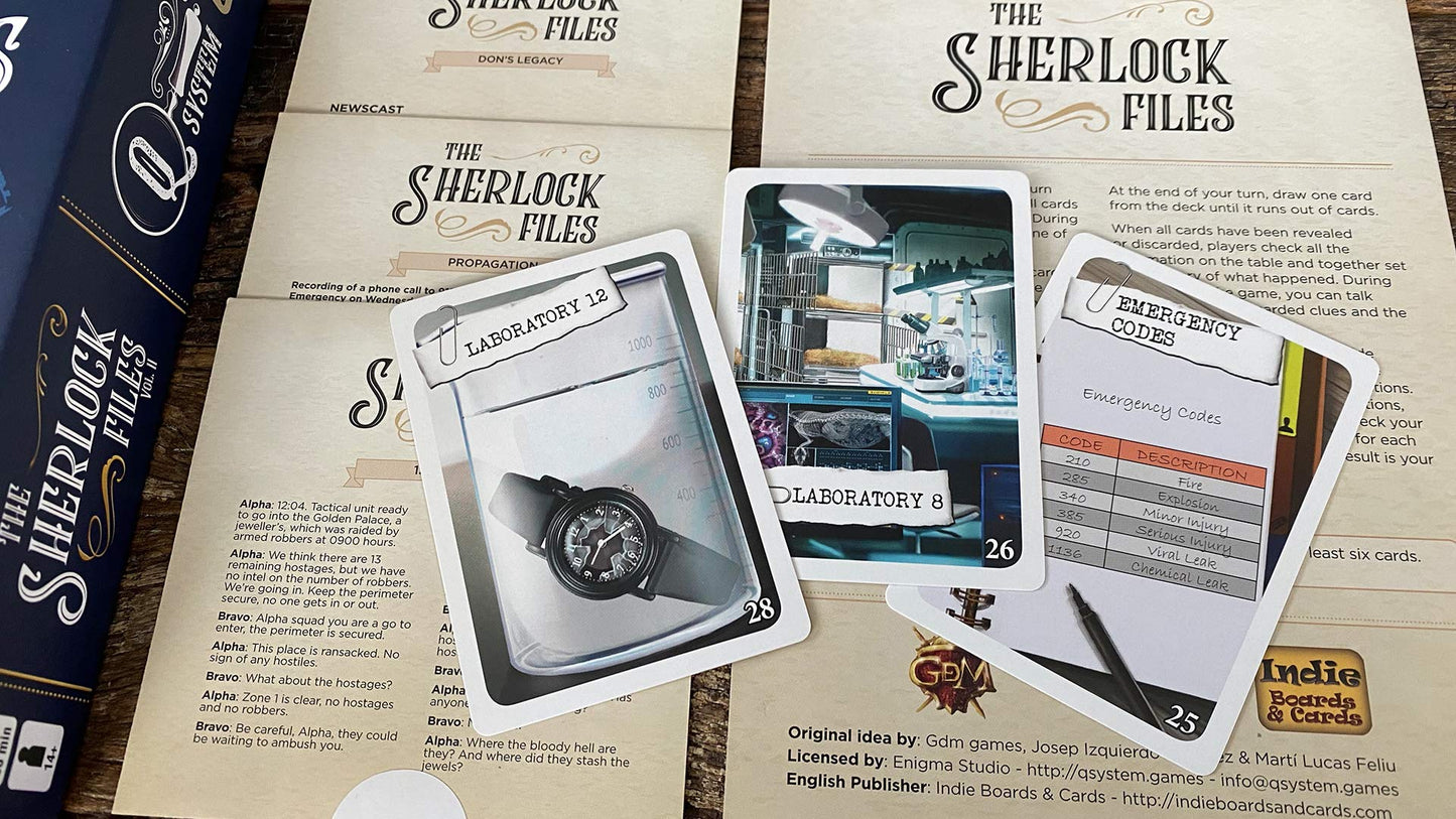 Sherlock Files Curious Capers