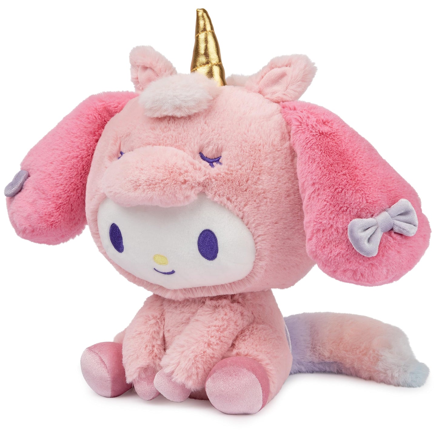 GUND Sanrio My Melody Unicorn Plush Toy enhanced Stuffed Animal for Ages 1 and Up Pink 9.5