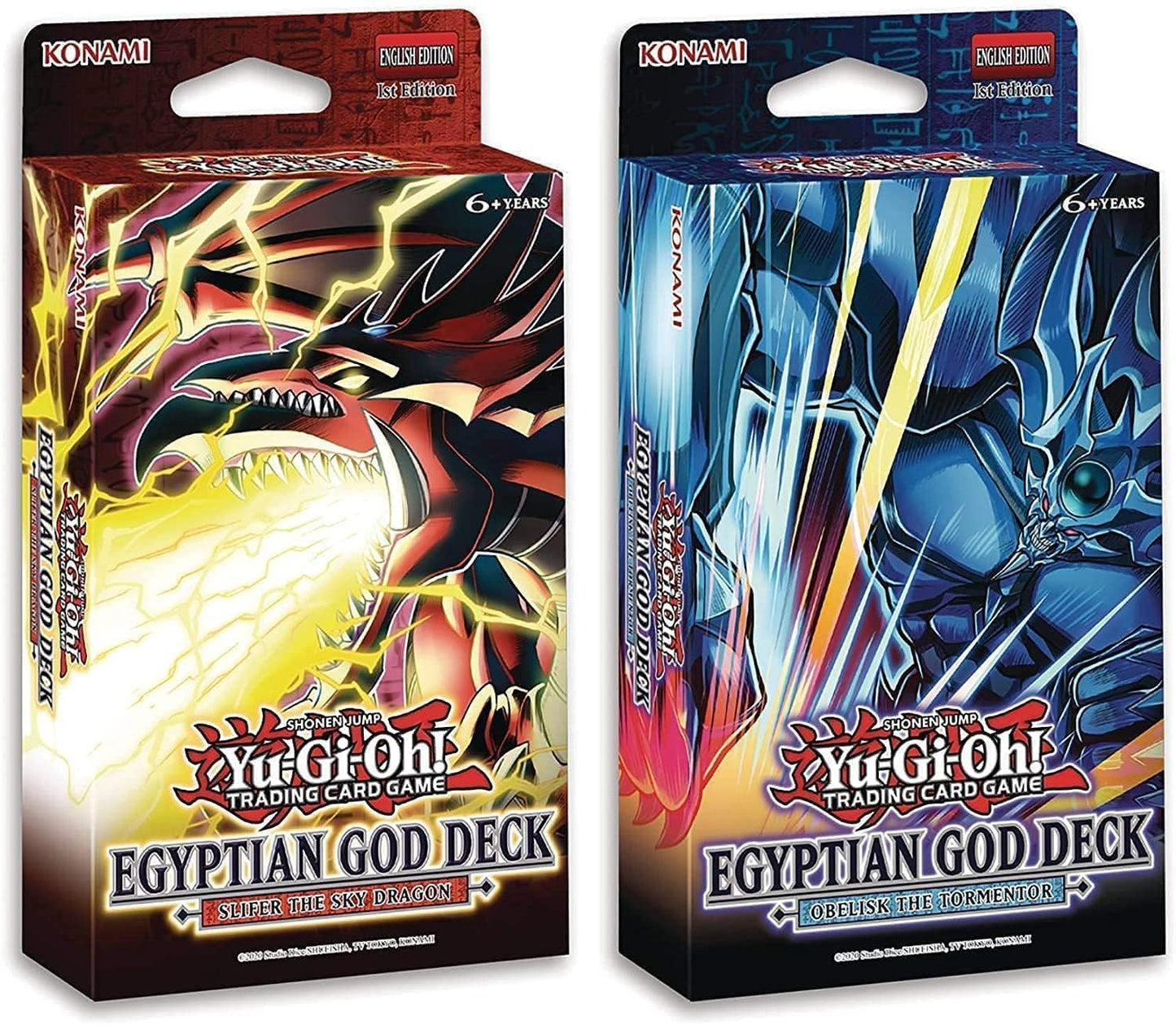 Yu-Gi-Oh! Tcg: Egyptian God Decks: Slifer The Sky Dragon, Obelisk The Tormentor