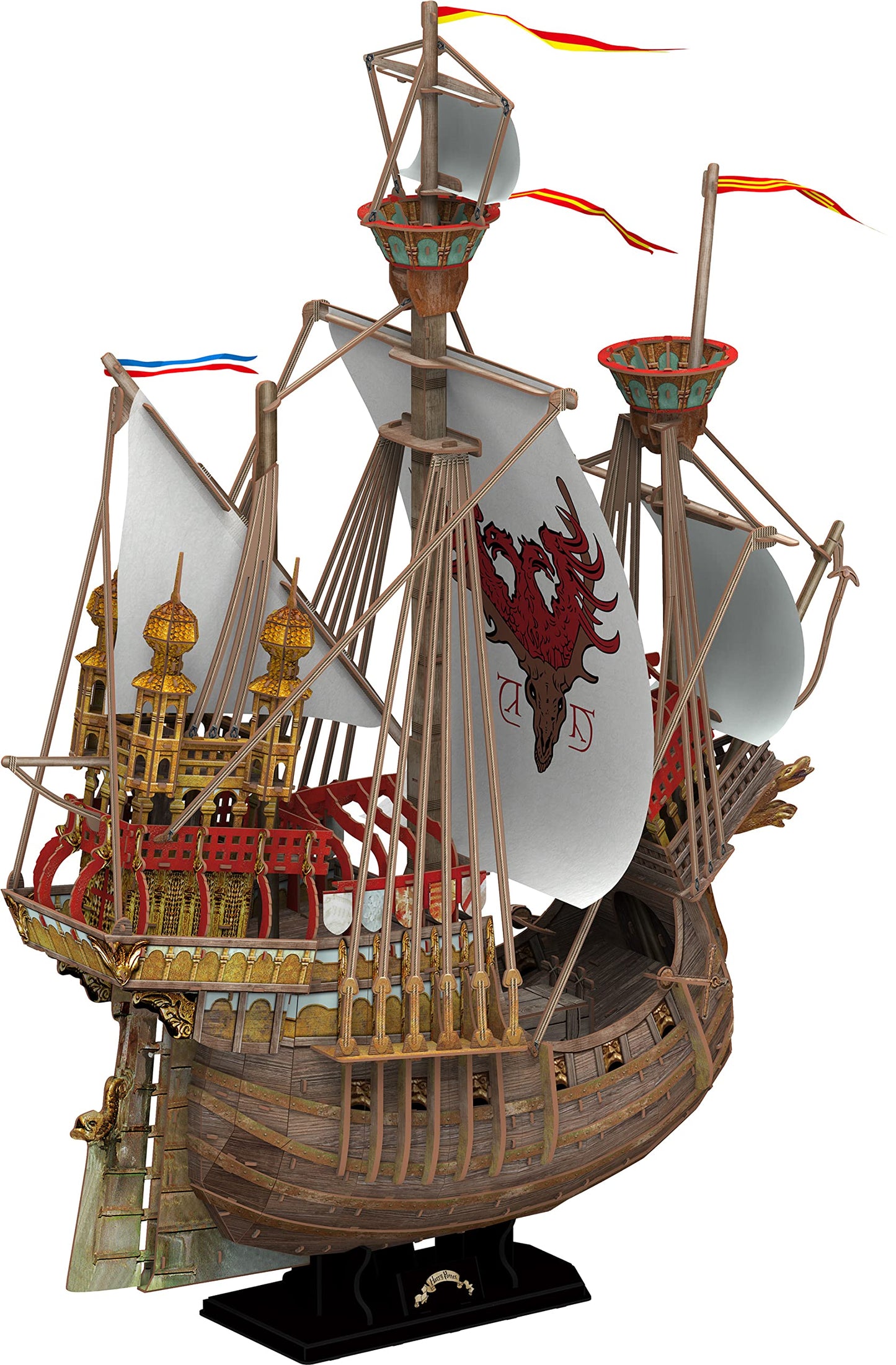 4D Cityscape Time Puzzle 4D Cityscape Harry Potter 3D Paper Puzzles (The Durmstrang Ship Paper Puzzle) (3D Puzzle: Harry Potter The Durmstrang Ship (Large Size))