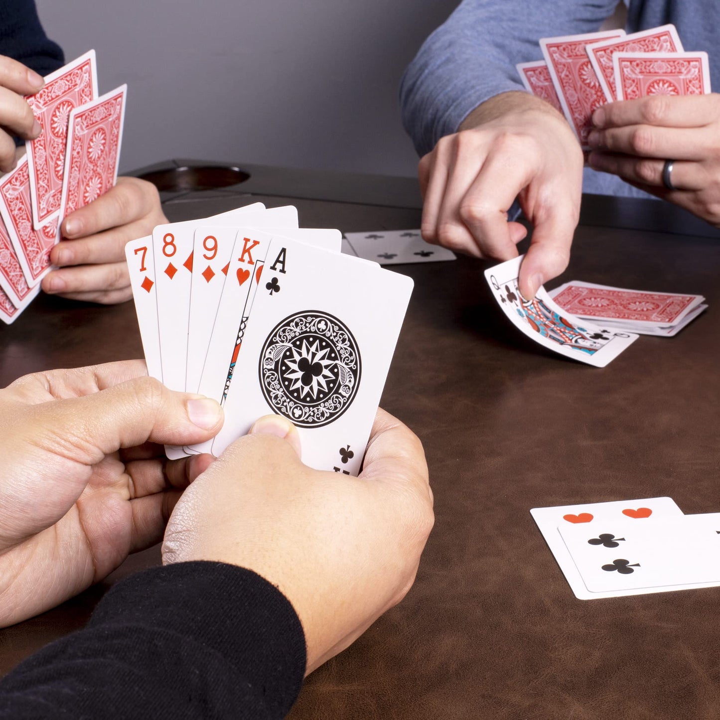 Brybelly Euchre Card Game - 2 Specialty Decks Pre-Stripped To 33 Cards For Classic American Euchre Or 32 Card 6-Player Variant -