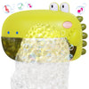 Grechi Dinosaur Bath Toys,Baby Bath Toys For The Baby Bathtub,Toddler Automatic Bubble Machine,Plays 12 Childrens Songs, Makes G