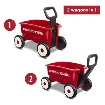 Radio Flyer (My 1St 2-In-1 Wagon, Red