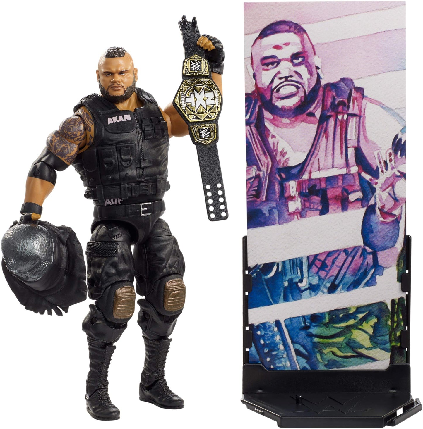 Wwe Akam Elite Collection Action Figure