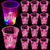 24 Pcs Glow Pink 21St Birthday Party Cups,Happy 21St Birthday Cups For Her,Pink Birthday Party For Finally Legal Decorations,Hap
