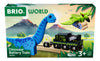 Brio World – 36096 Dinosaur Battery Train | Toy Train For Kids Aged 3 Years Up